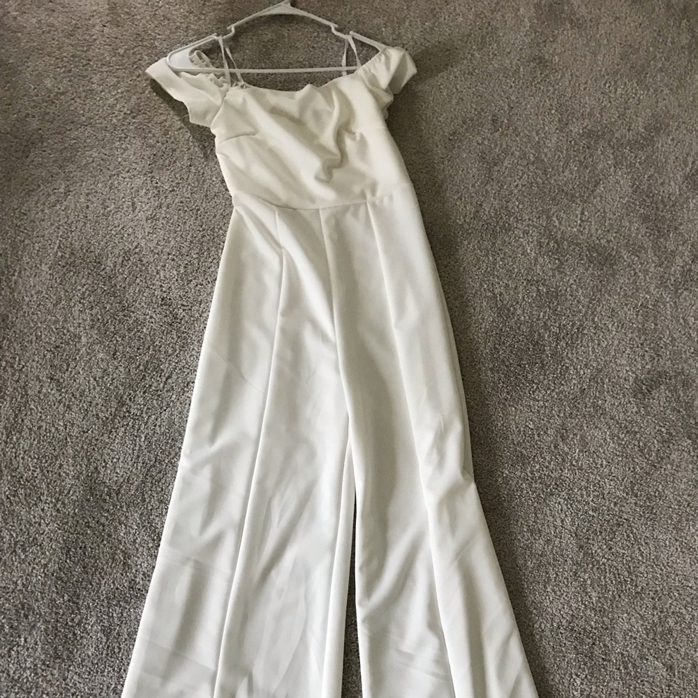 Off the Shoulder Jumpsuit